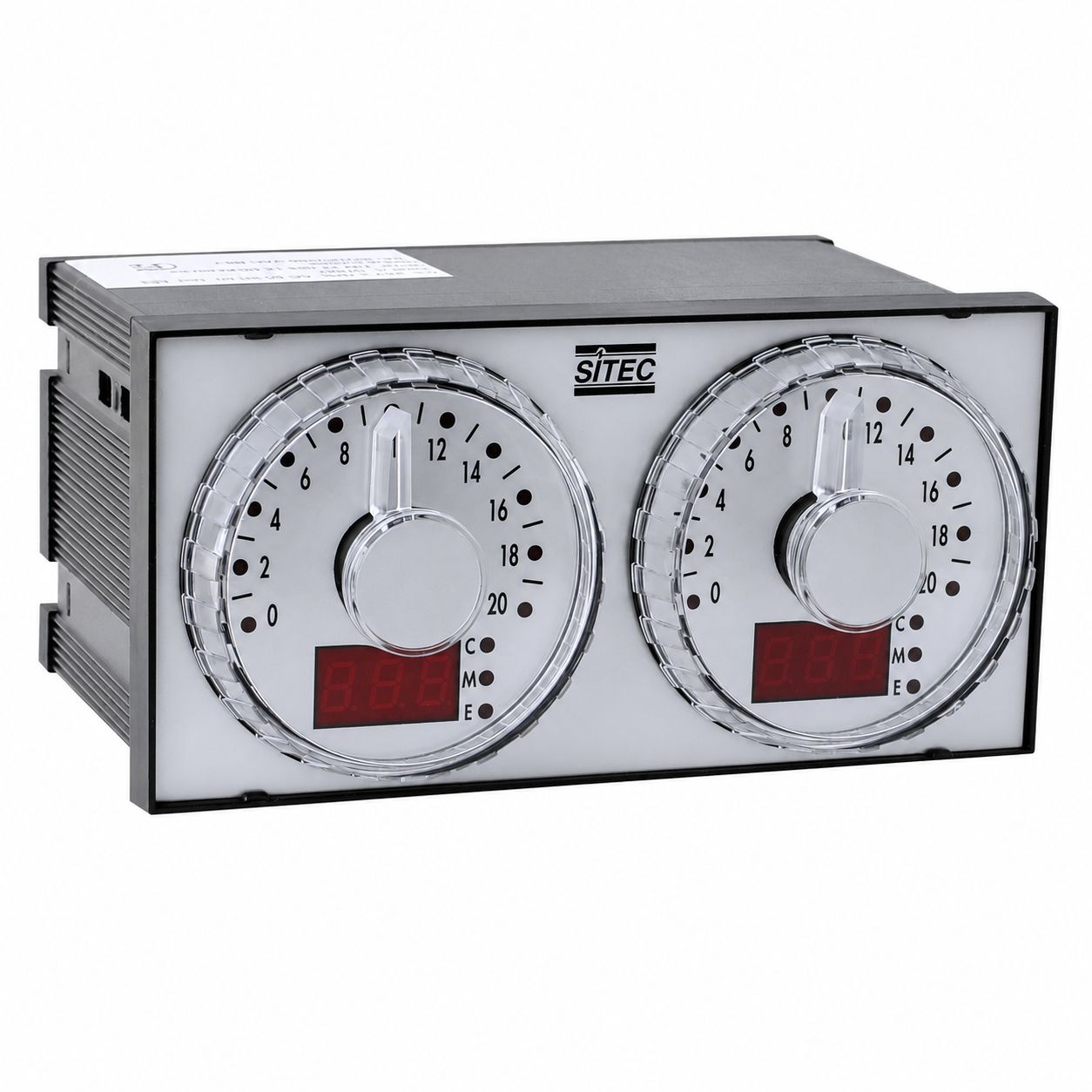 Minuterie double SITEC pour pétrin SPIRALE TIM7202422DD Minuterie double SITEC pour pétrin SPIRALE TIM7202422DD