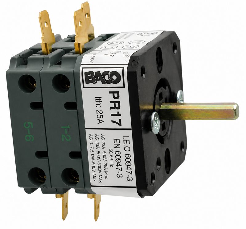Commutateur BACO PR17/1103A4