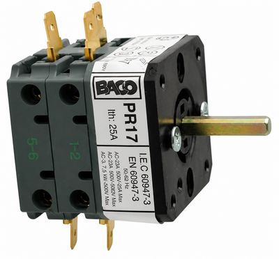 Commutateur BACO PR17/1103A4