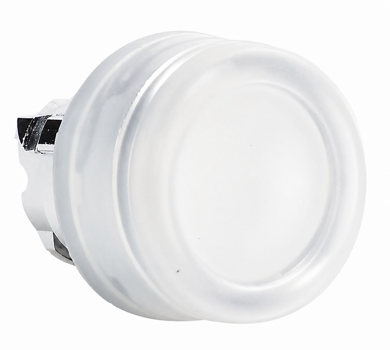 TETE BOUTON POUSSOIR BLANC+CAPUCHON DE PROTECTION ø 22