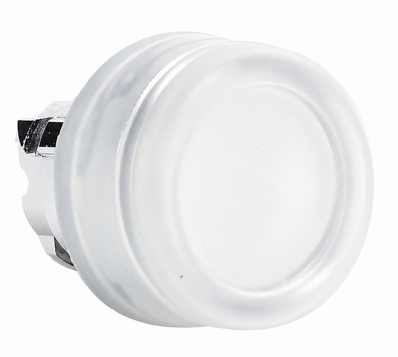 TETE BOUTON POUSSOIR BLANC+CAPUCHON DE PROTECTION ø 22