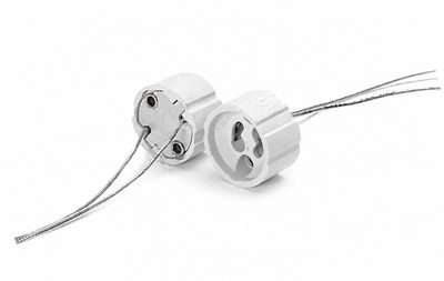 Douille céramique pour lampe halogène GU10