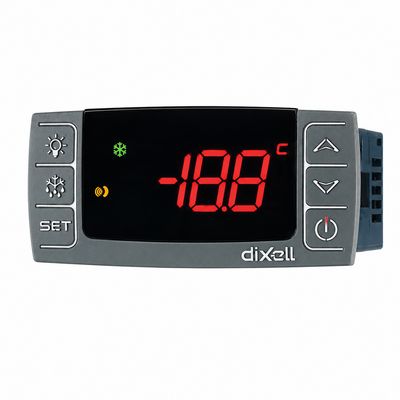 REGULATEUR DIGITAL POUR MOYENNE OU BASSE TEMPERATURE, AVEC DEGIVRAGE ELECTRIQUE OU GAZ CHAUD REGULATEUR DIGITAL POUR MOYENNE OU BASSE TEMPERATURE, AVEC DEGIVRAGE ELECTRIQUE OU GAZ CHAUD