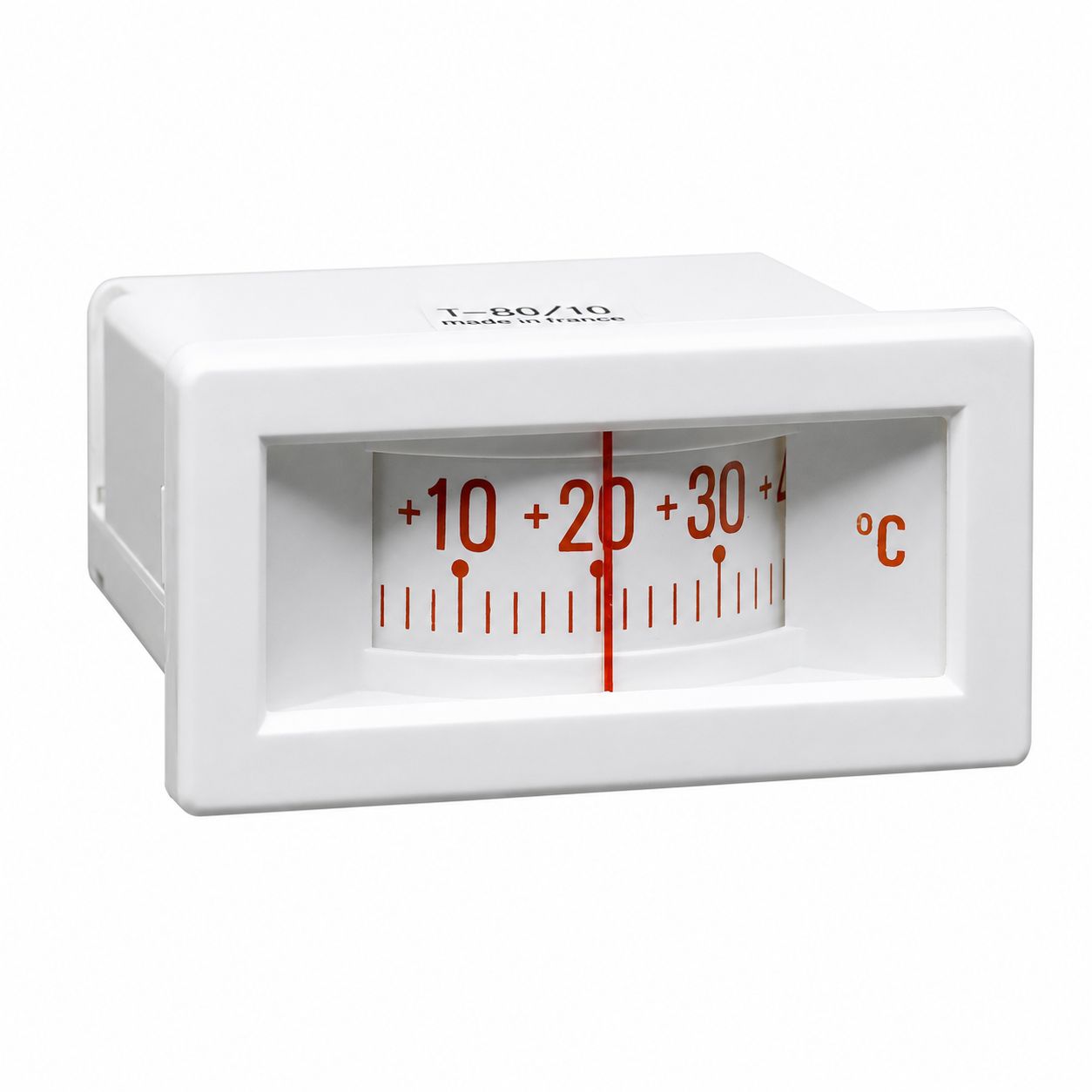 Thermomètres rectangulaires à capillaire