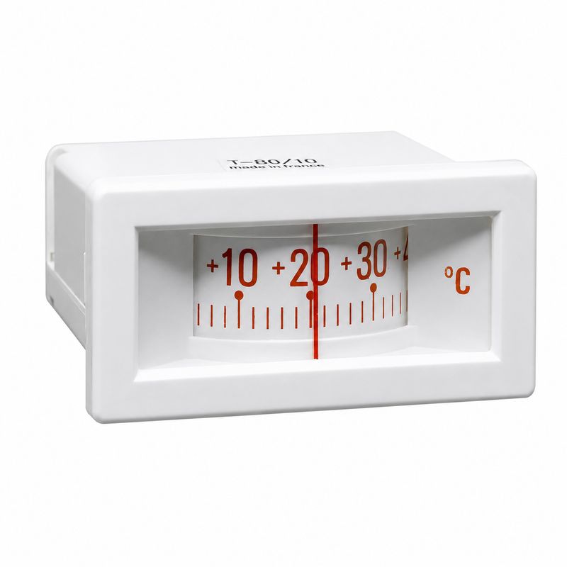 Thermomètres rectangulaires à capillaire Thermomètres rectangulaires à capillaire