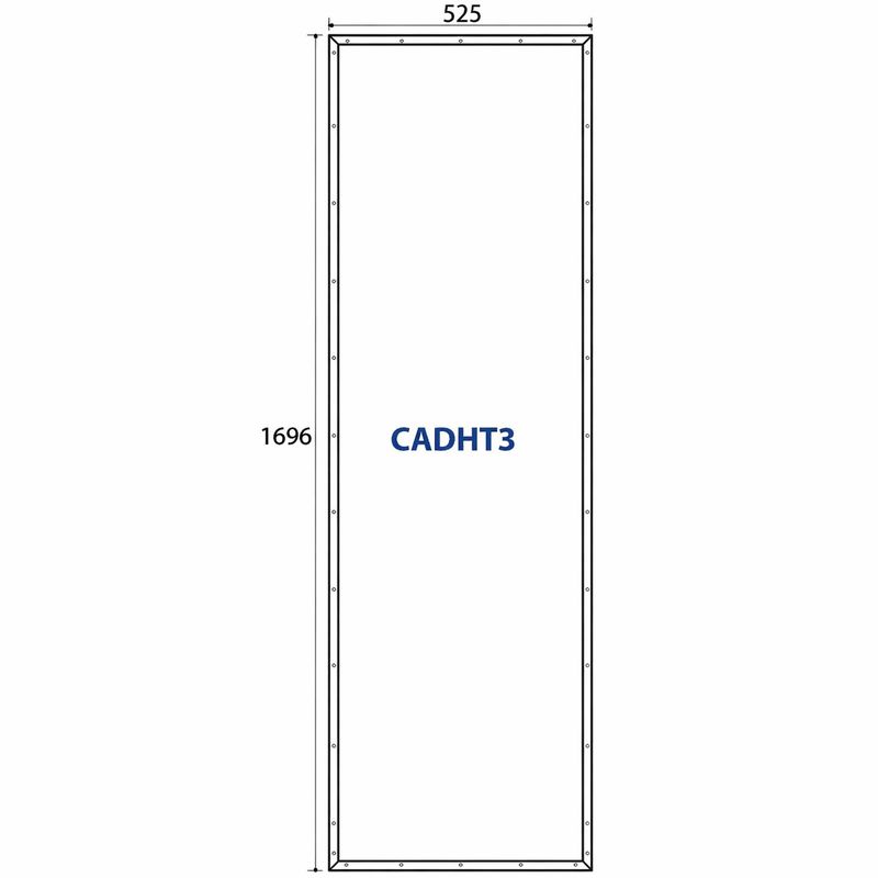 Joint en cadre pour four IBT 525 x 1696 mm