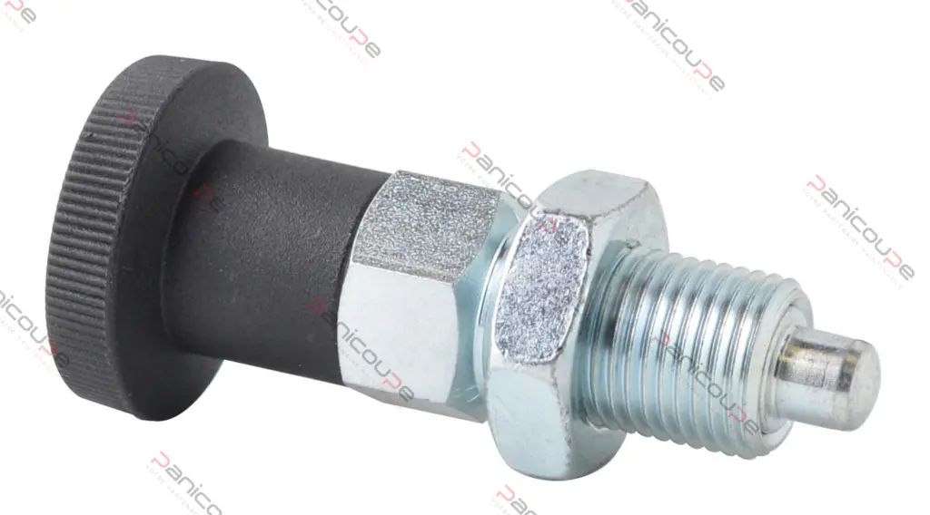 Doigt d'indexage acier zingué 6 pans