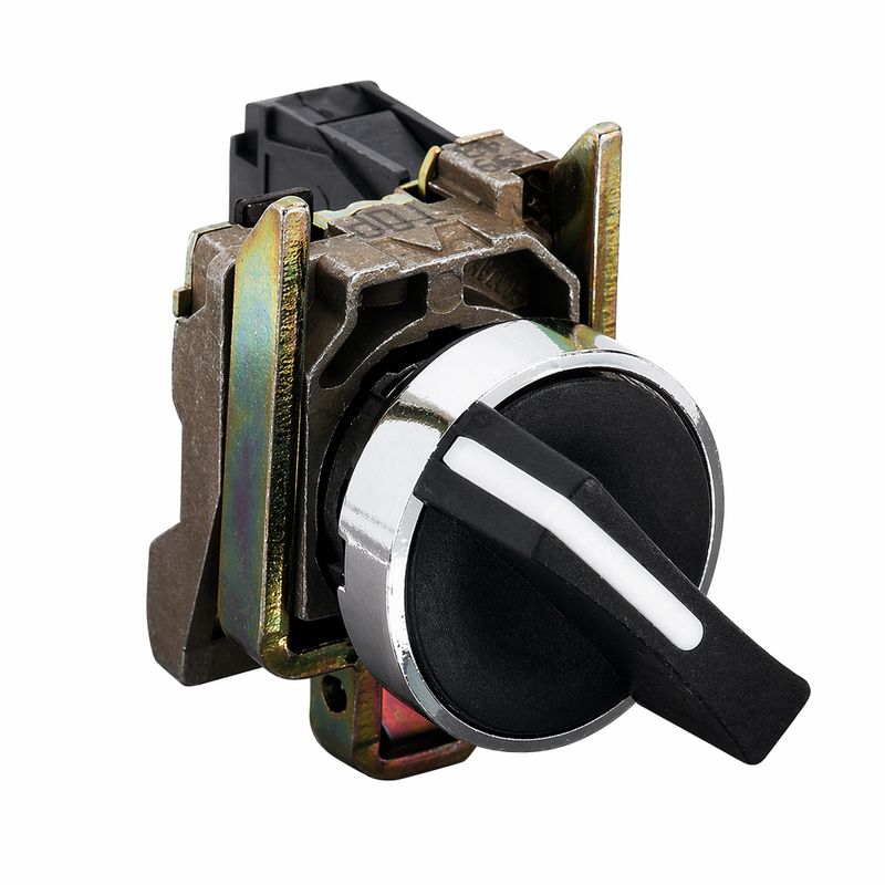 BOUTON TOURNANT COMPLET NOIR ø 22