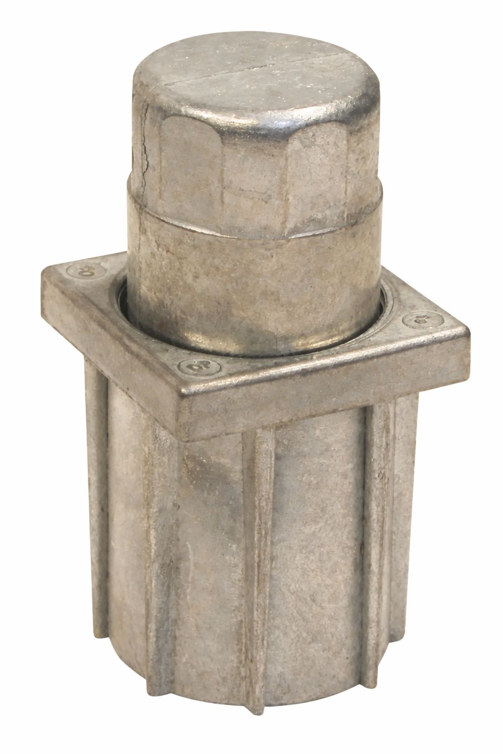 Vérin en ZAMAC (métal) pour tube carré de 40 x 40 mm ext