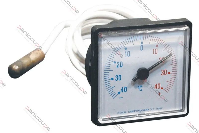 Thermomètres carrés à capillaire