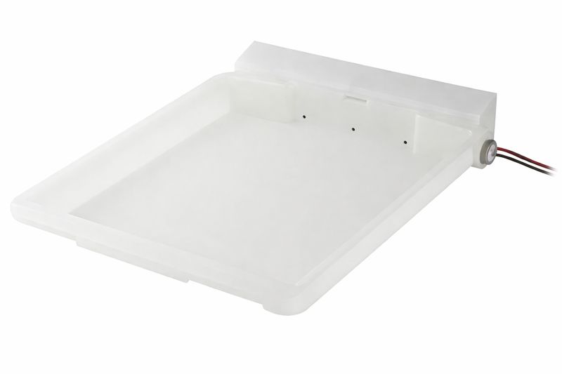 Bac pour évaporation des condensats extra-plat