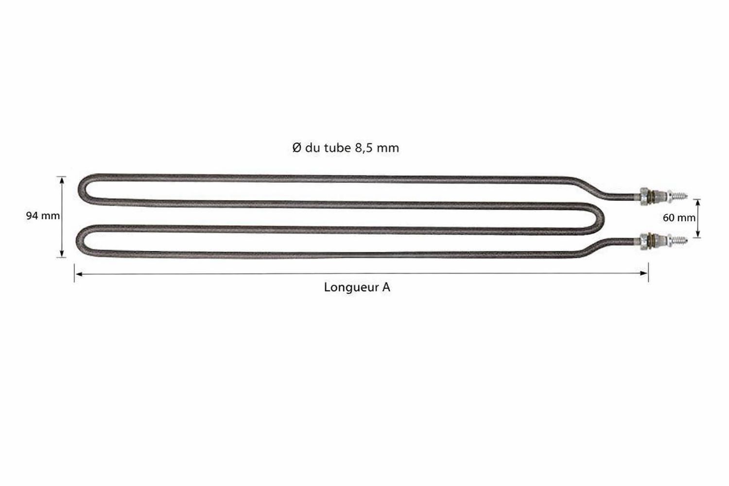 Résistance d'appareil à buée pour Four TIBILETTI
