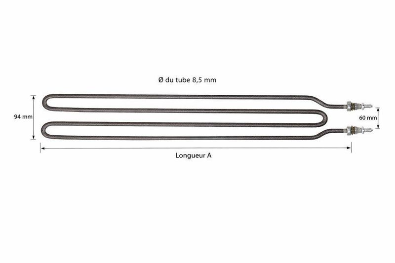 Résistance d'appareil à buée pour Four TIBILETTI