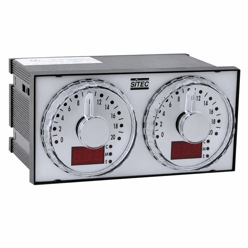Minuterie double SITEC pour pétrin EFFEDUE Minuterie double SITEC pour pétrin EFFEDUE
