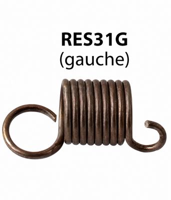Ressort Gauche à traction pour racleur supérieur de façonneuse PANIRECORD