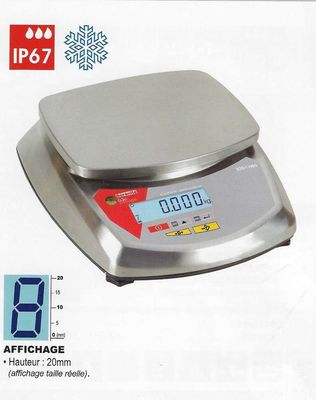 Balance compacte INOX pâtisserie S30-I NEO