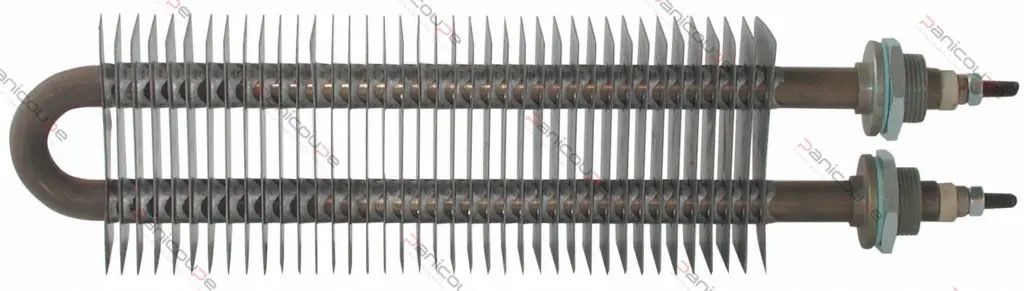 Résistance à ailettes rectangulaires  40 x 80 mm