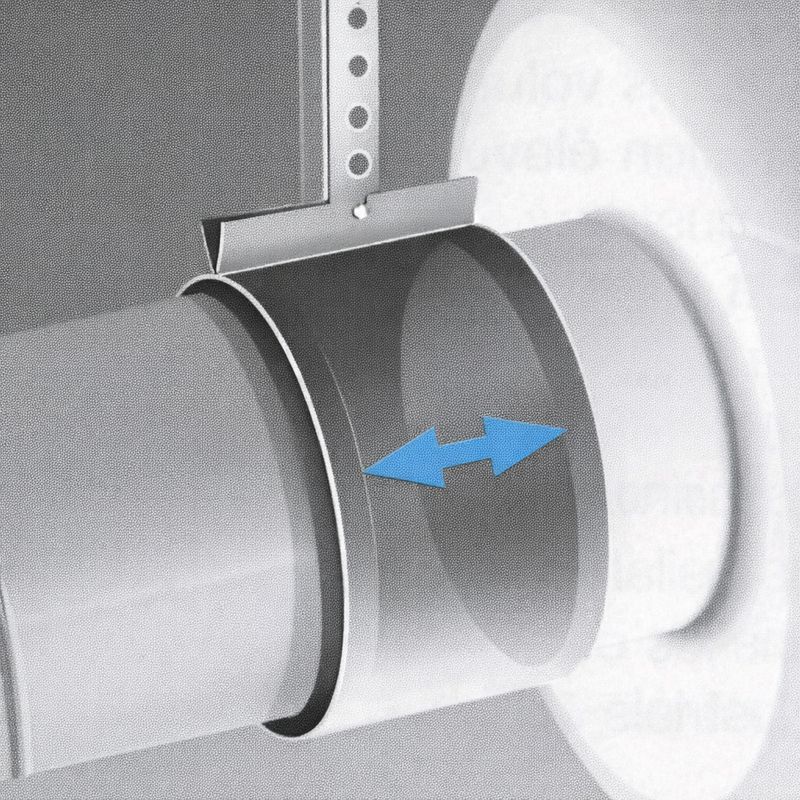 Manchettes de raccordement pour ventilateur centrifuge Hélios RR160C