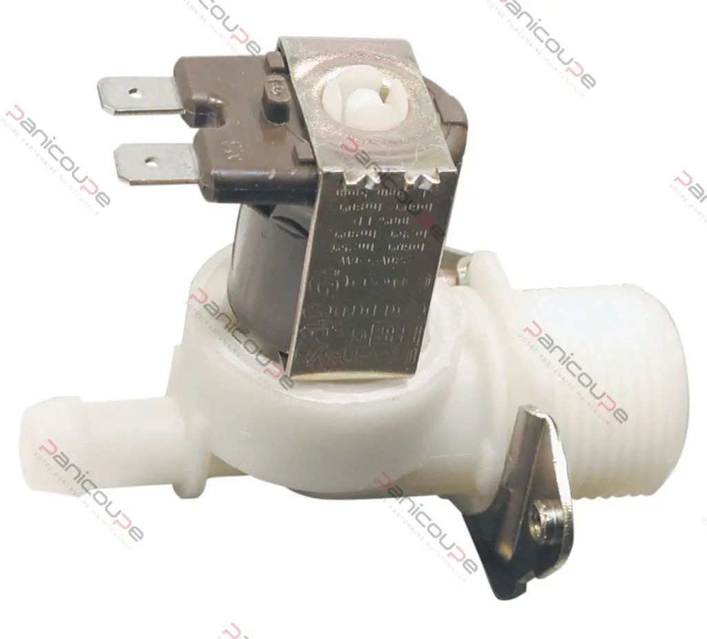 Electrovanne droite 1 voie 180°