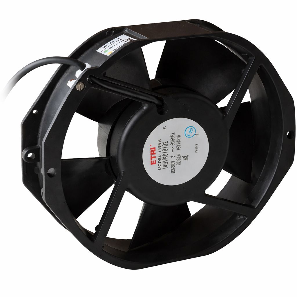 Ventilateur Axial Triphasé double sens de rotation spécial chambre de pousse