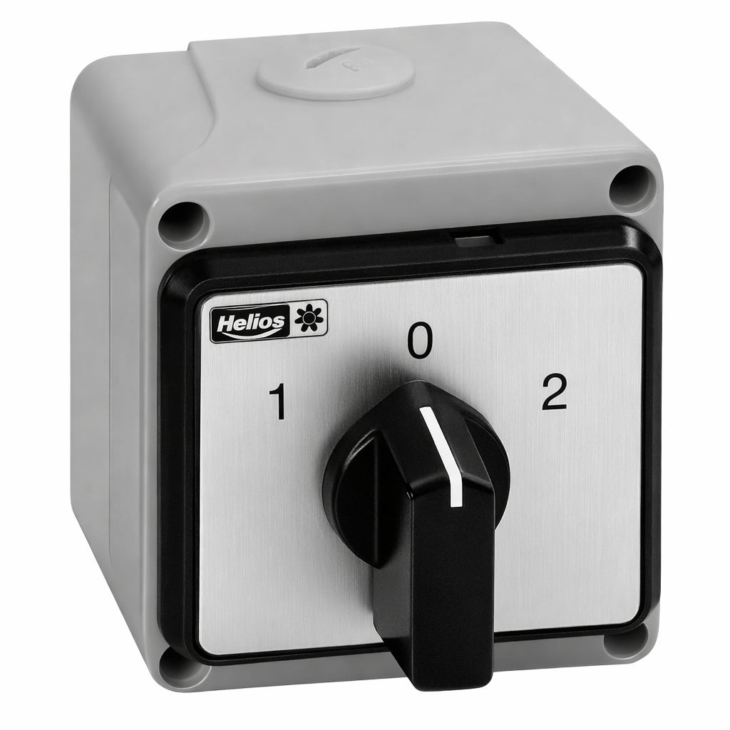 Boîtier de commmande 2 vitesses pour ventilateur centrifuge HELIOS RR