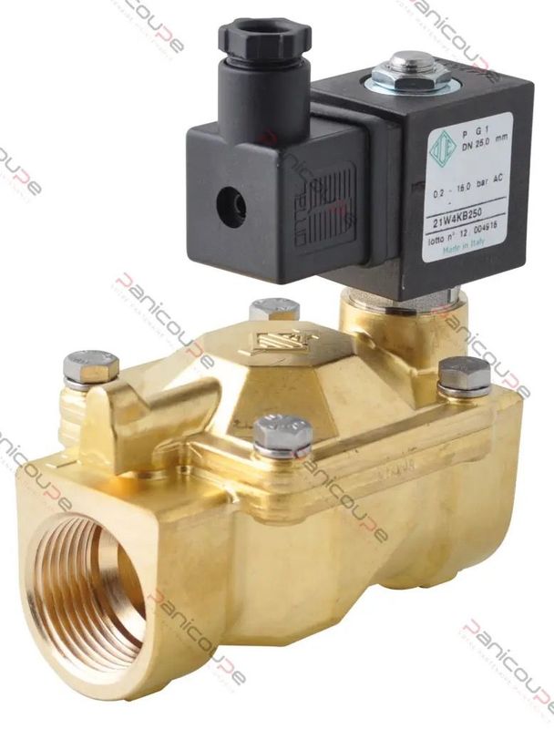 Electrovanne laiton normalement fermée 1 " (26x34)