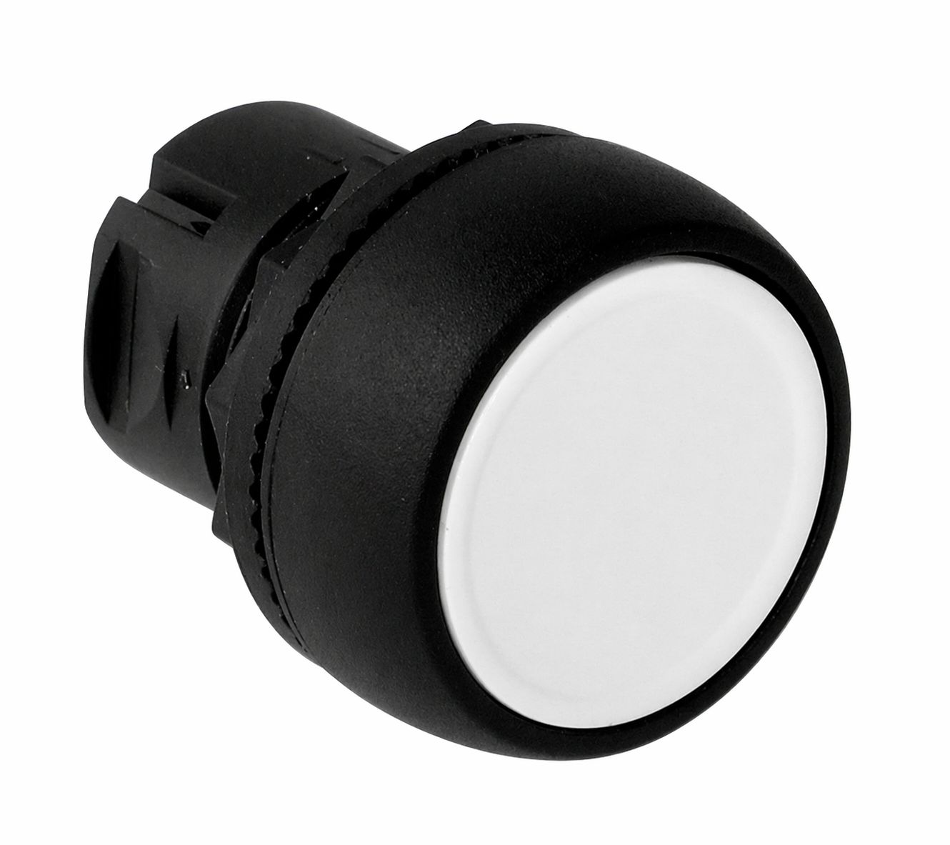 Bouton poussoir à impulsion (momentané) affleurant non lumineux