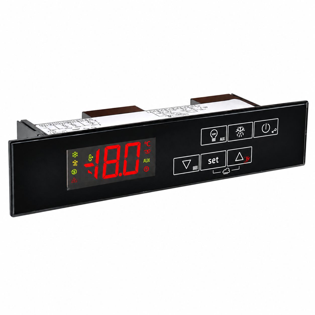 REGULATEUR POUR LA GESTION D’UNITEES REFRIGEREES AVEC ECRAN LISSE ˝TOUCH SCREEN˝ EVR234N9 REGULATEUR POUR LA GESTION D’UNITEES REFRIGEREES AVEC ECRAN LISSE ˝TOUCH SCREEN˝ EVR234N9