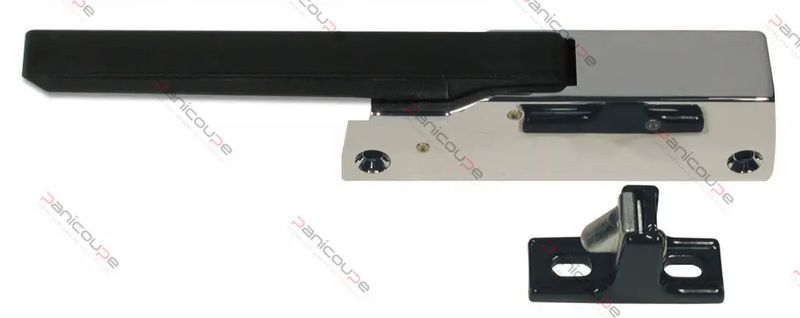 Loqueteau FERMOD 880PV à poignée noire avec galet nylon