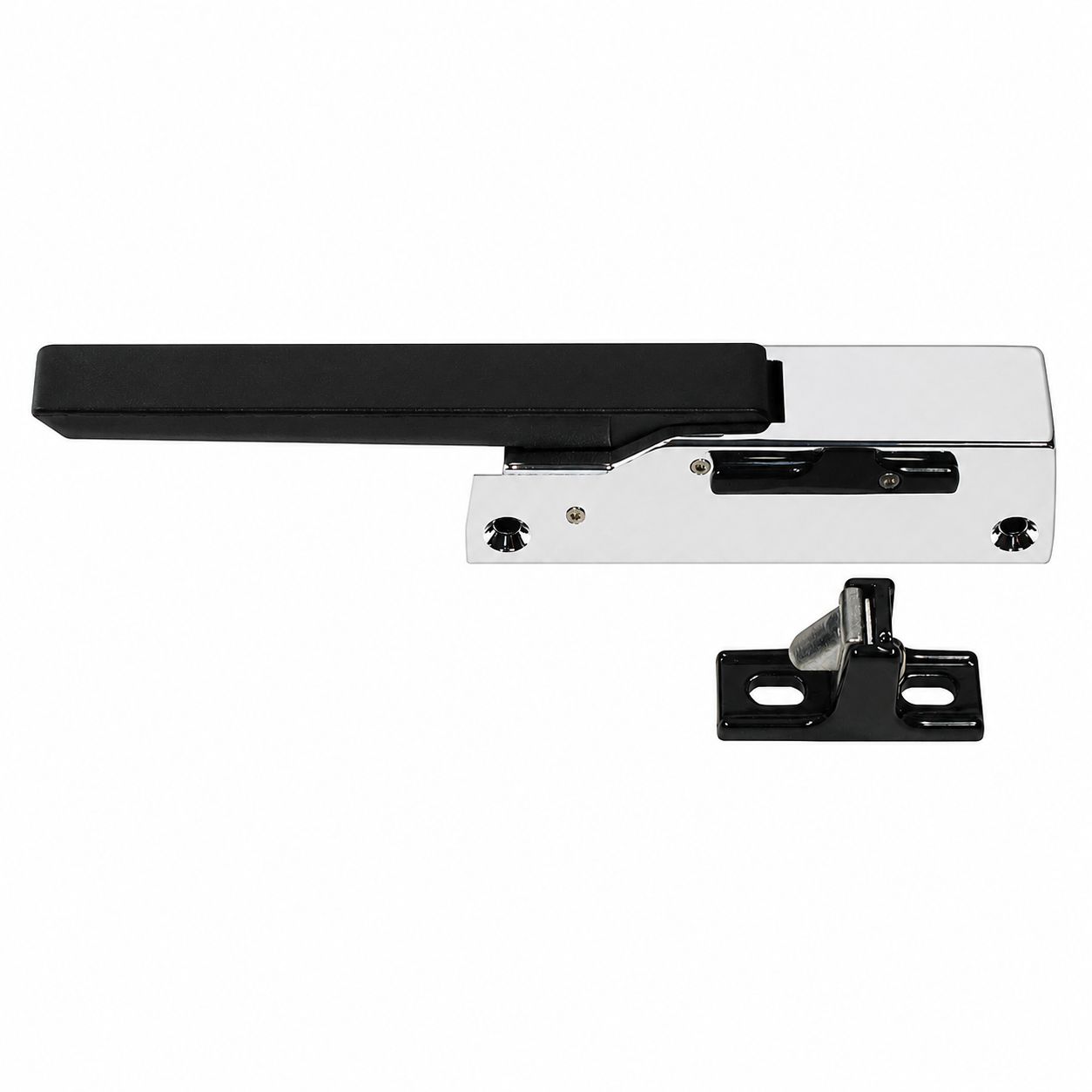 Loqueteau FERMOD 880PV à poignée noire avec galet nylon Loqueteau FERMOD 880PV à poignée noire avec galet nylon
