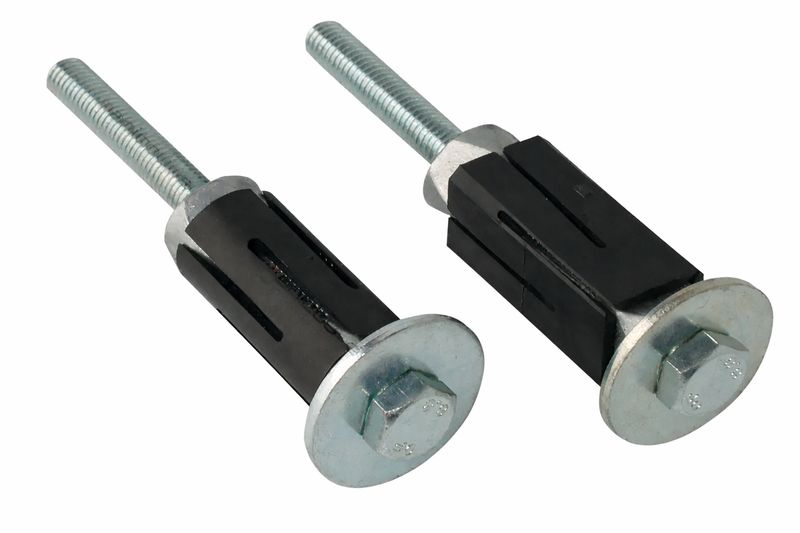 Fixations expansibles pour roulettes à oeil Ø 12 mm