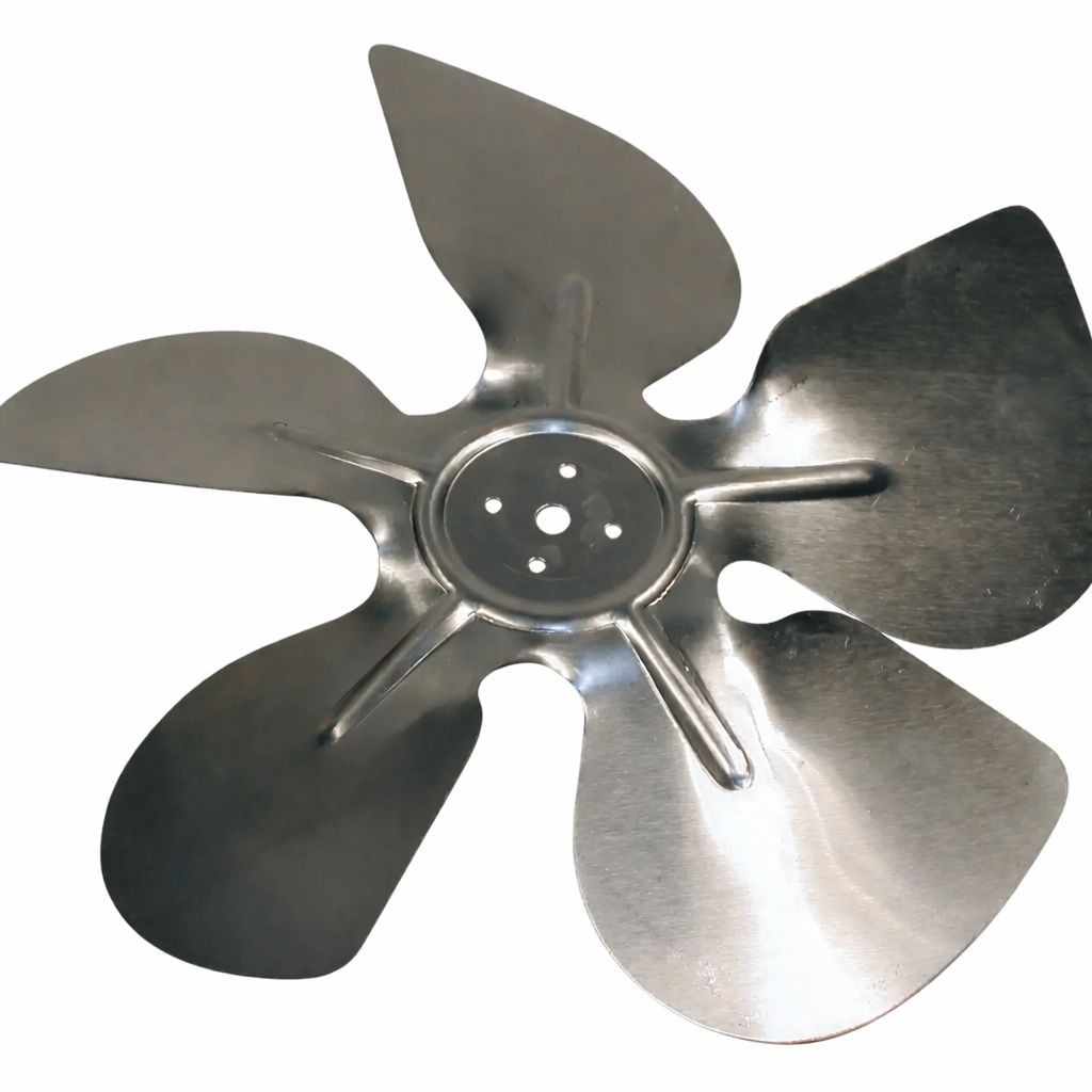 Hélice aluminium aspirante pour moteur ventilateur
