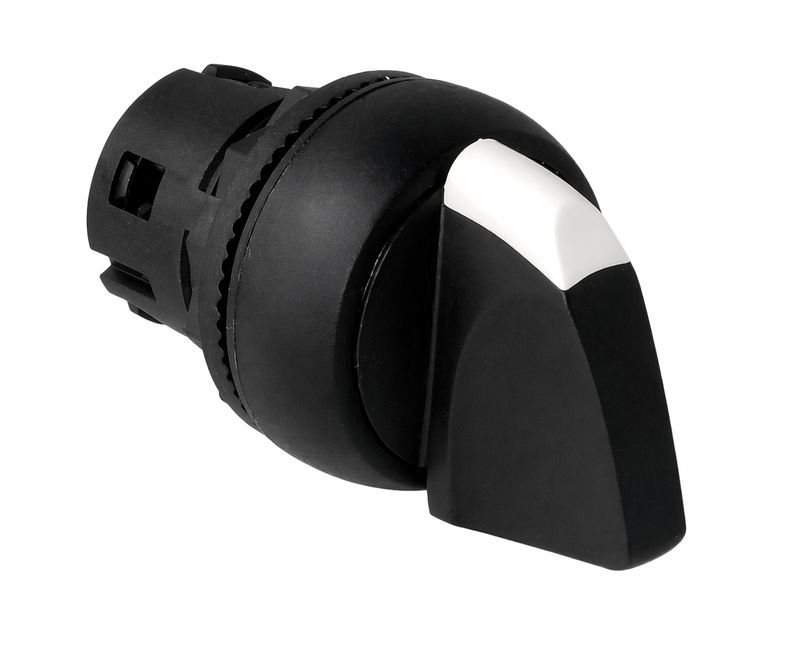 Bouton tournant à manette à 4 positions maintenu