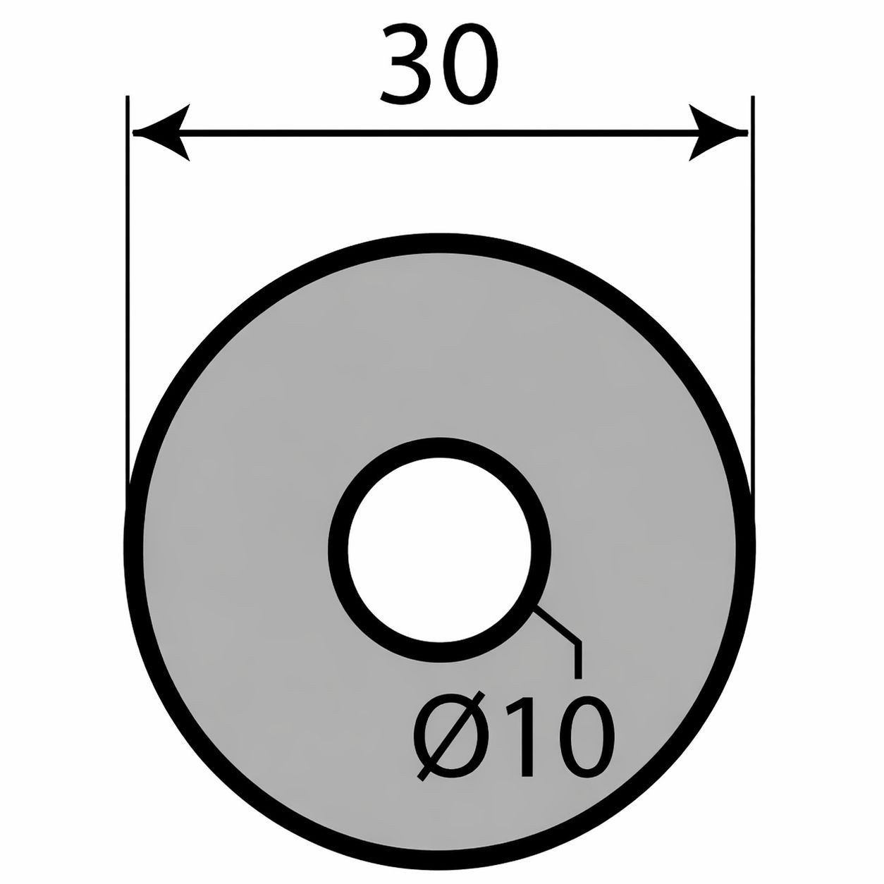 Joint de vitre adaptable sur four REAL ø 10