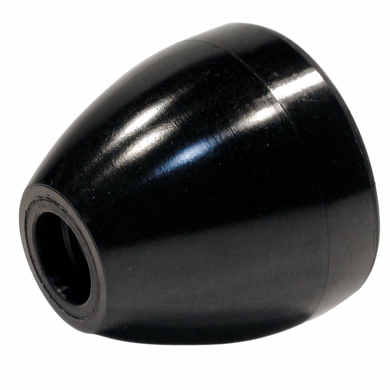 Bouton ogive bakelite taraudée femelle