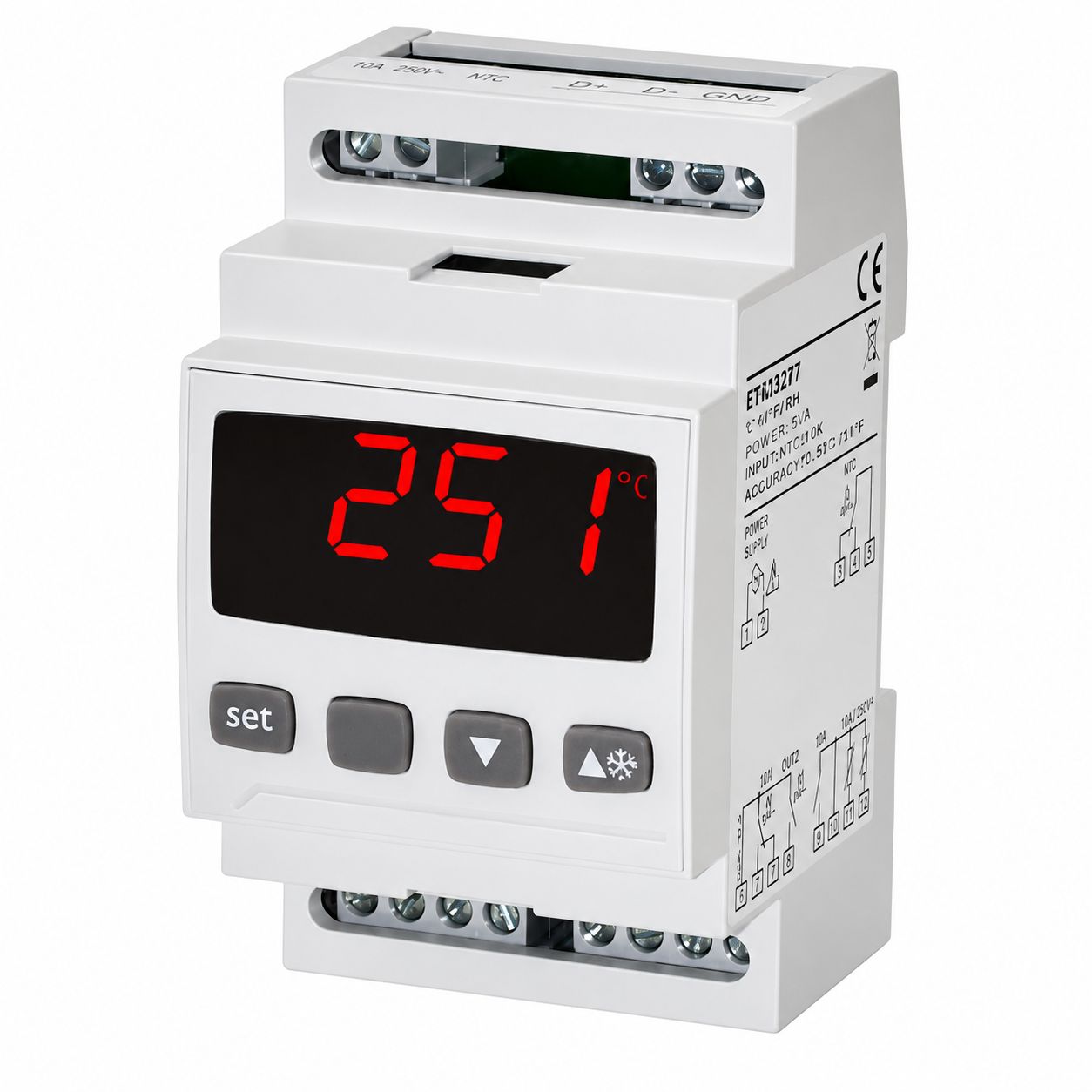 RÉGULATEUR EVCO EV6421M3 (remplace le EC6133) 12-24 Vac/dc RÉGULATEUR EVCO EV6421M3 (remplace le EC6133) 12-24 Vac/dc