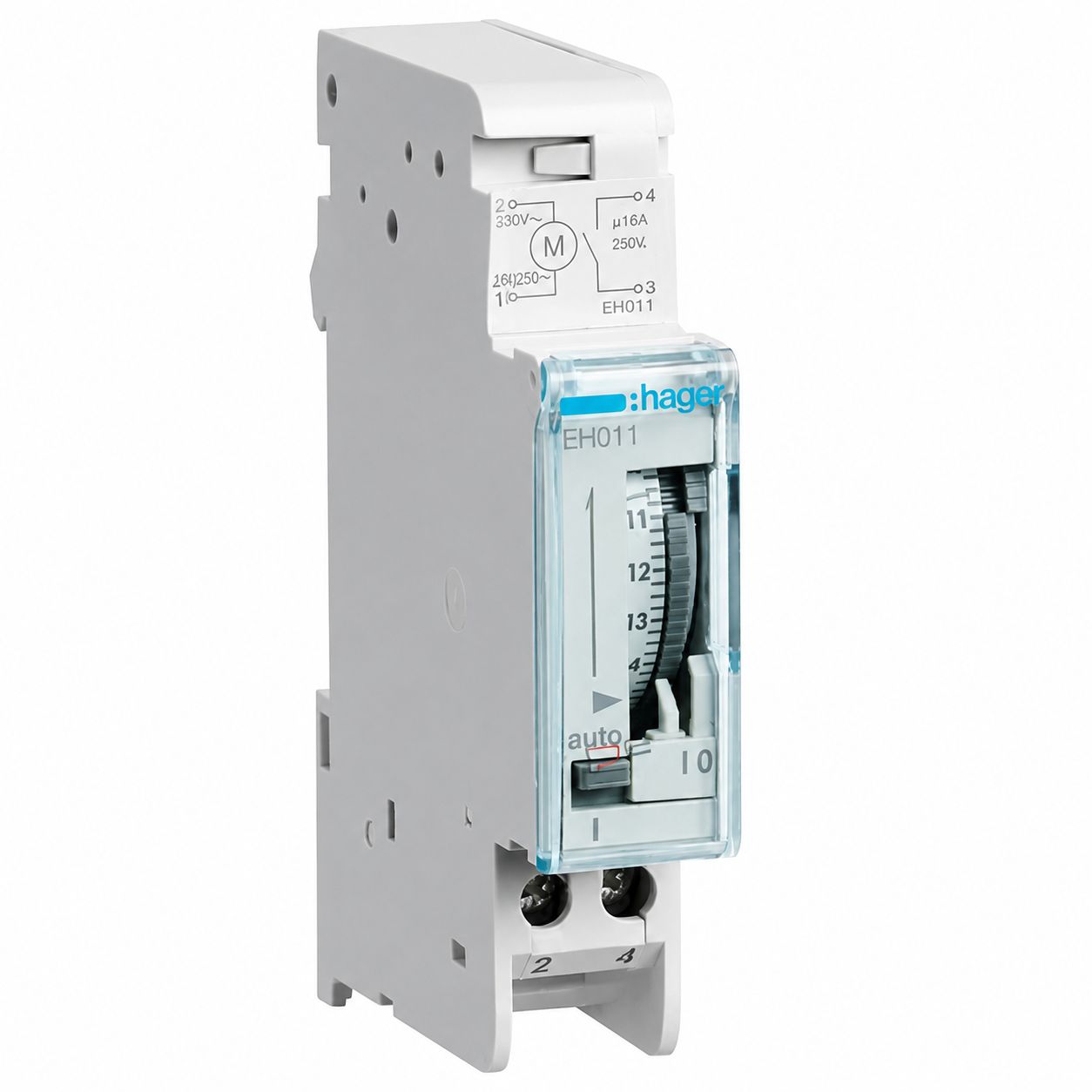 HORLOGES HAGER 24H 1 MODULE