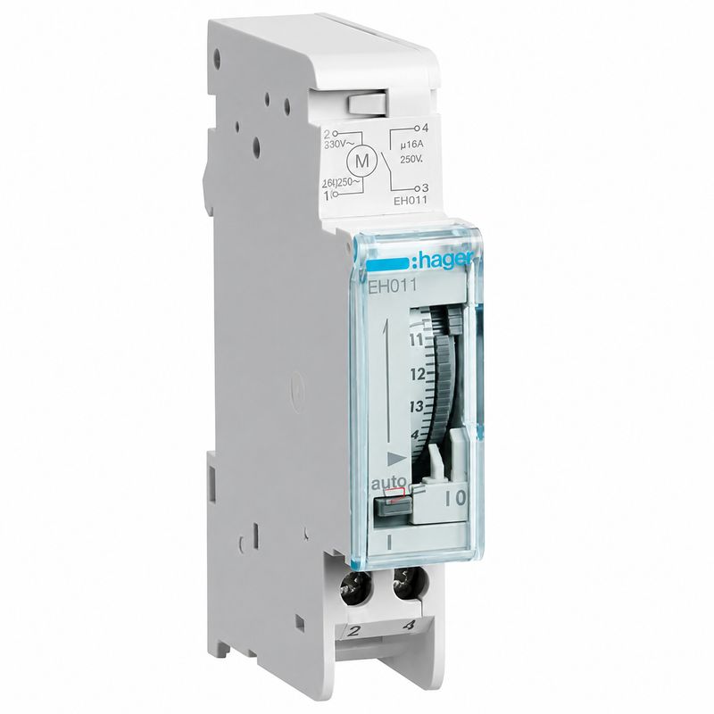 HORLOGES HAGER 24H 1 MODULE