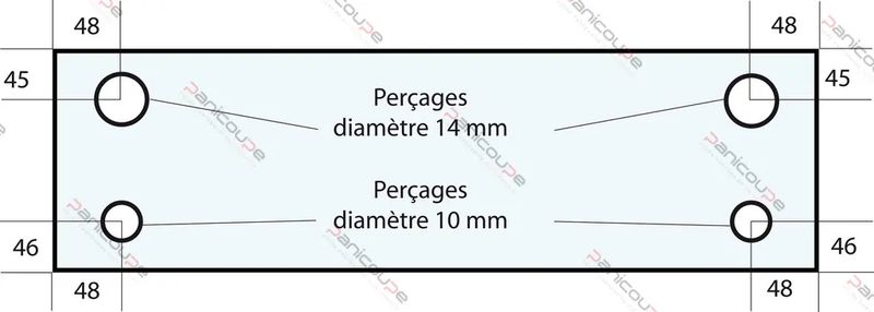 VITRE 750 X 220 X 6 MM – VF9 Adaptable sur four Bongard