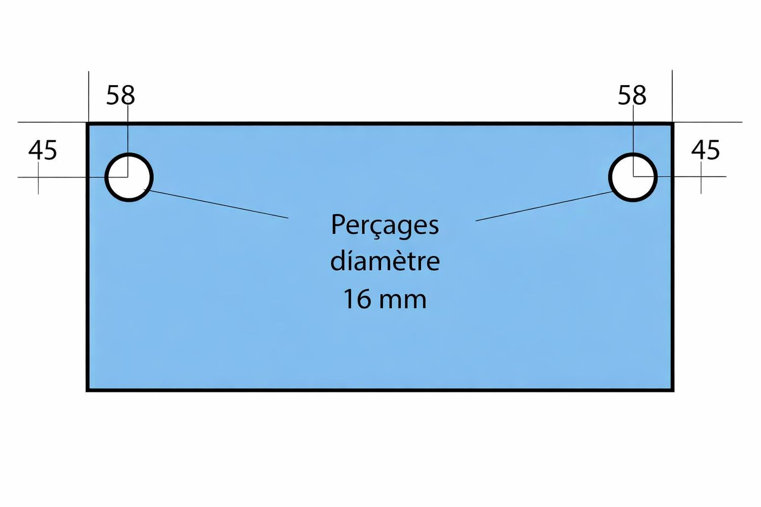 VITRE 756 X 270 X 5 MM – VF2 Adaptable sur four Bongard