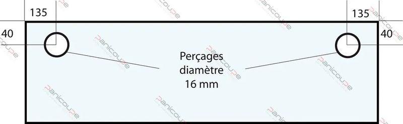 VITRE 816 X 245 X 5 MM – VF43 Adaptable sur four Bongard