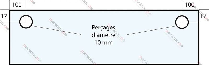 VITRE 866 X 190 X 6 MM – VF72 Adaptable sur four Pavailler