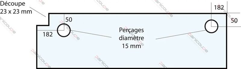 VITRE 714 X 225 X 5 MM – VF16 Adaptable sur four Pavailler