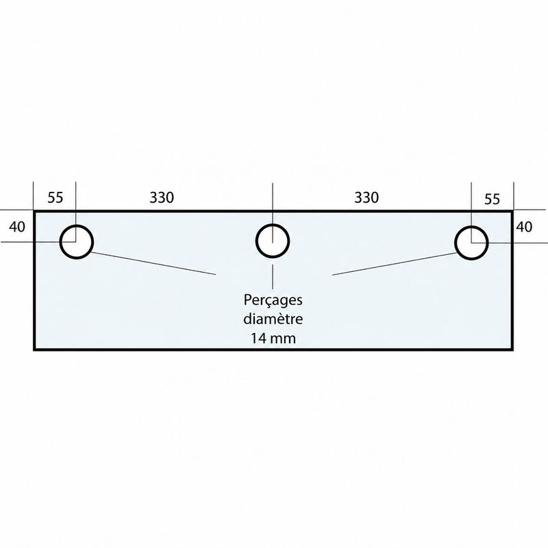 VITRE 770 X 250 X 10 MM –VF26 Adaptable sur four Fringand VITRE 770 X 250 X 10 MM –VF26 Adaptable sur four Fringand