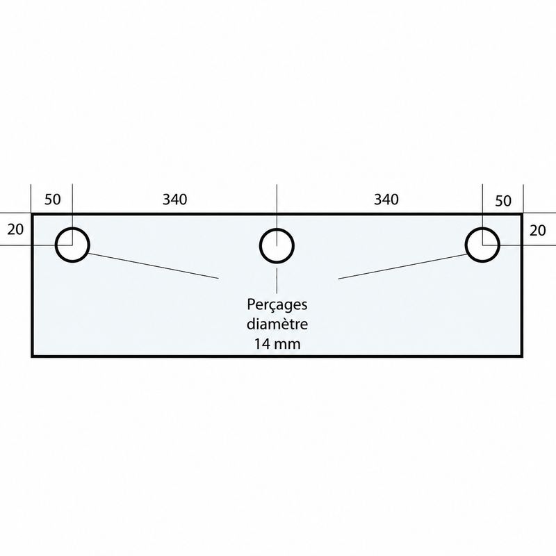 VITRE 780 X 282 X 10 MM - VF38 Adaptable sur four Polin VITRE 780 X 282 X 10 MM - VF38 Adaptable sur four Polin