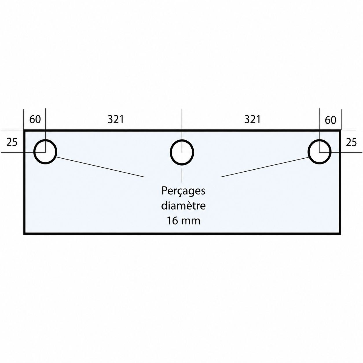 VITRE 762 X 300 X 8 MM - VF45 Adaptable sur four tibiletti ou ibt VITRE 762 X 300 X 8 MM - VF45 Adaptable sur four tibiletti ou ibt
