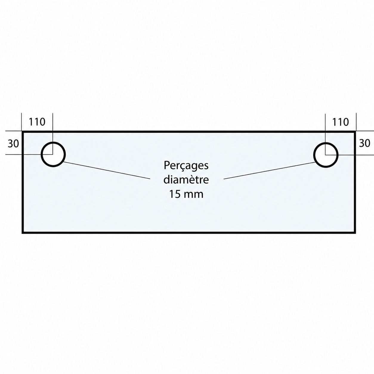 VITRE 620 X 280 X 8 MM - VF54 Adaptable sur four Polin VITRE 620 X 280 X 8 MM - VF54 Adaptable sur four Polin