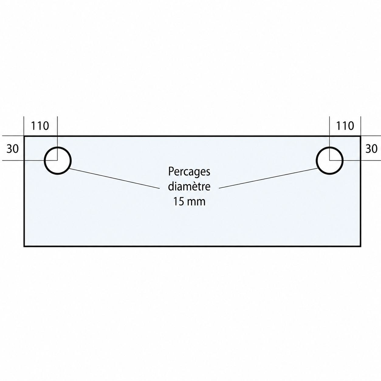 VITRE 620 X 280 X 8 MM - VF53 Adaptable sur four Polin VITRE 620 X 280 X 8 MM - VF53 Adaptable sur four Polin