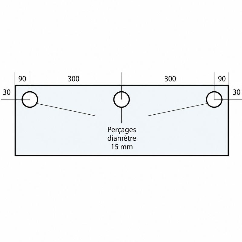 VITRE 780 X 305 X 8 MM - VF65 Adaptable sur four Polin VITRE 780 X 305 X 8 MM - VF65 Adaptable sur four Polin