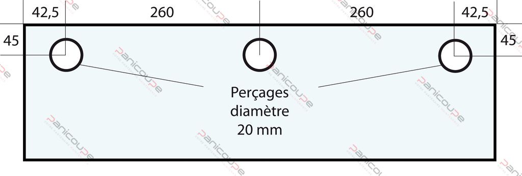 VITRE 605 X 300 X 10 MM - VF60 Adaptable sur four Ramalhos